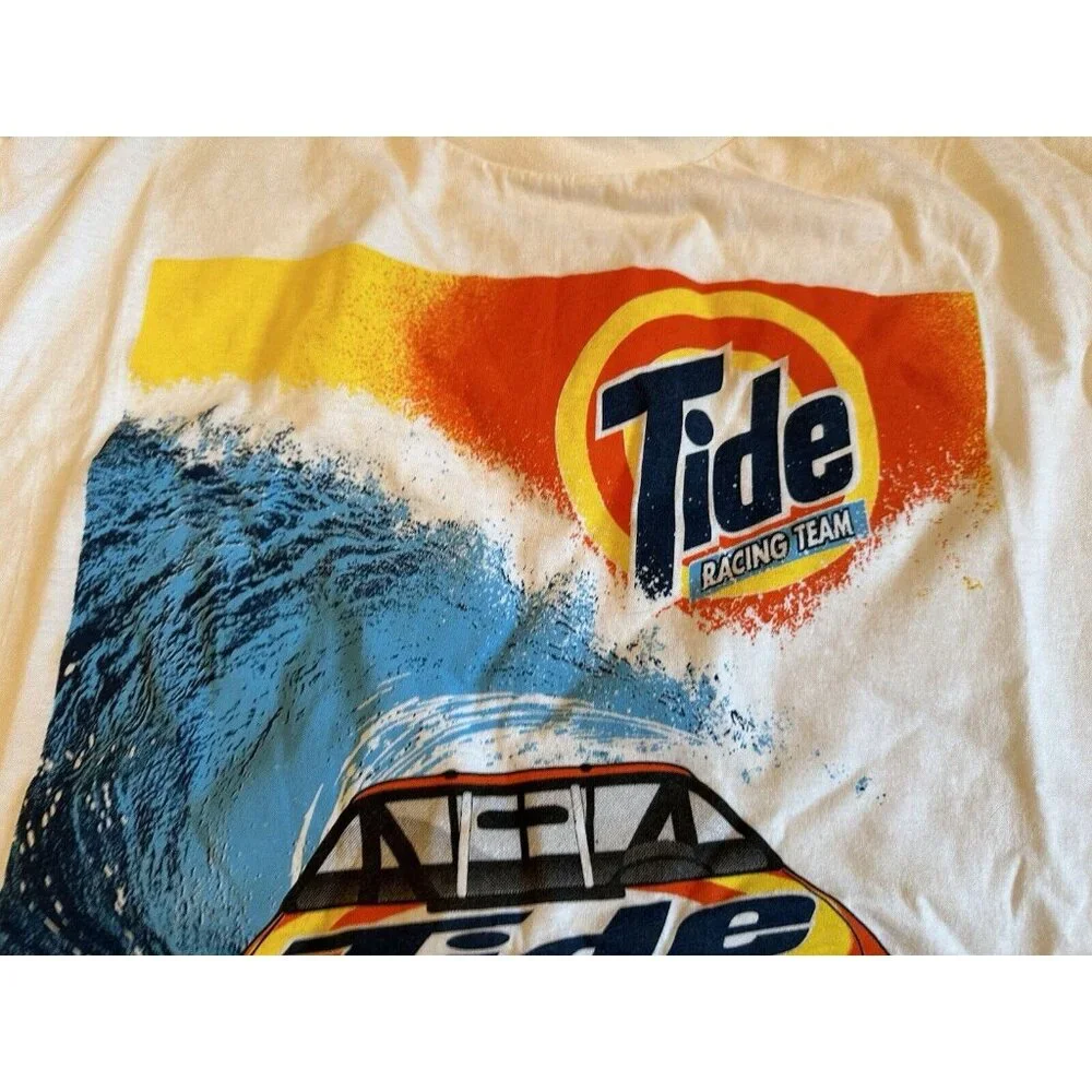 Vtg Tide Racing‎ Shirt 90s NASCAR Ricky Rudd 